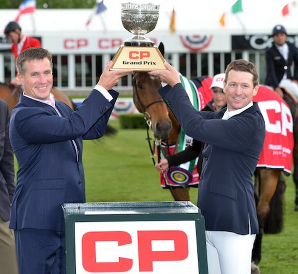 EEF :News :	Victory in $210,000 CP Grand Prix Goes to McLain Ward and Rothchild